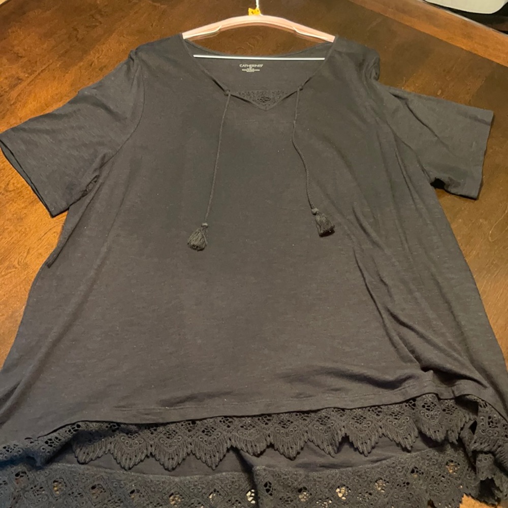 Black Blouse from Catherine’s. Size: 2X